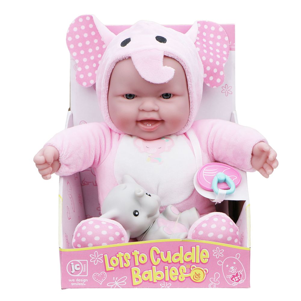 Jc Toys - Lots To Cuddle Babies - Animal Themes - 1pc - Style May Vary