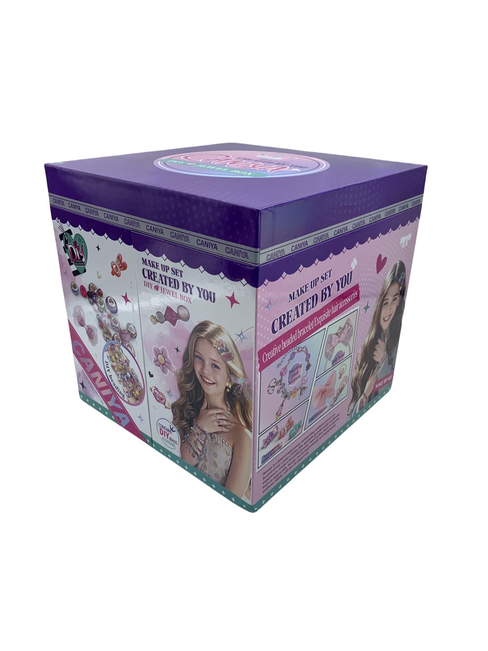 كانييا - مجموعة صناعة مجوهرات خرز مع صندوق مجوهرات