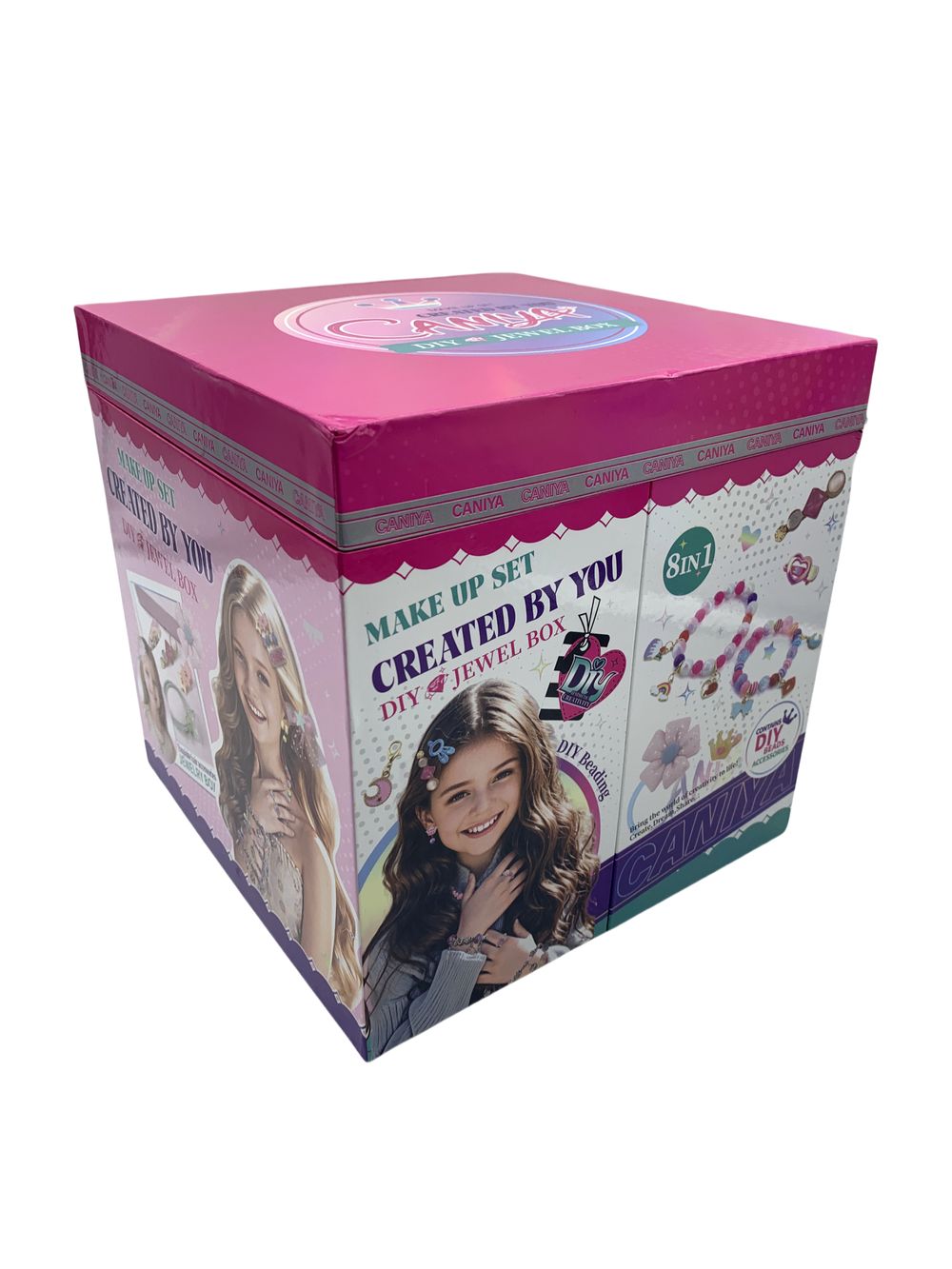 كانييا - مجموعة صناعة مجوهرات خرز مع صندوق مجوهرات