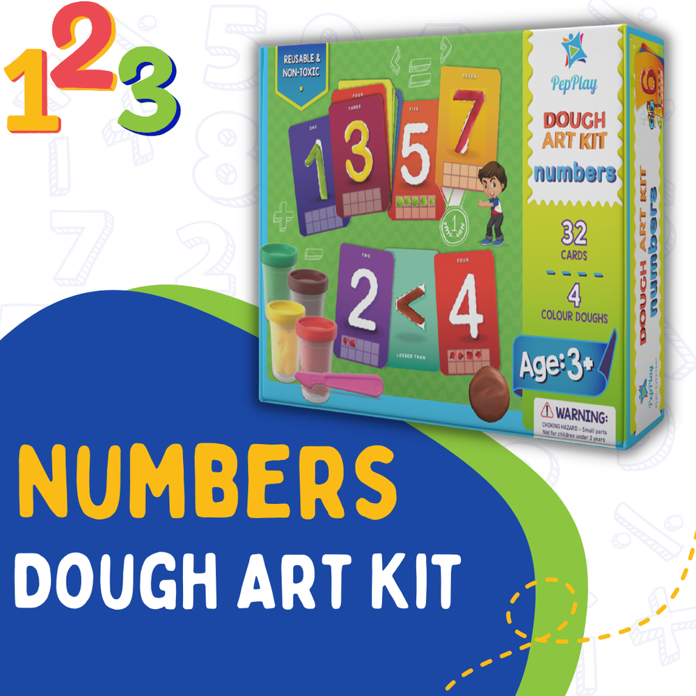 PepPlay - Dough Art Kit - Number