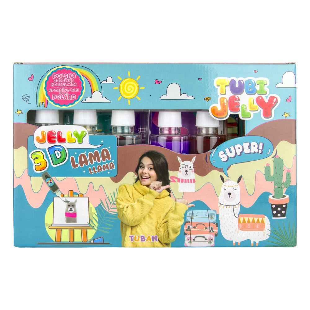 Tuban - Tubi Jelly Set W/ 6 Colors - Llama