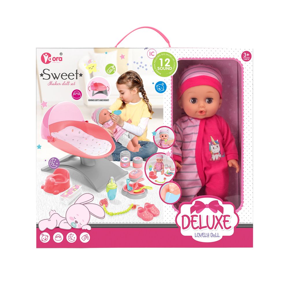 مجموعة دمى سويت شيكر من فيدورا - ١٥ قطعة