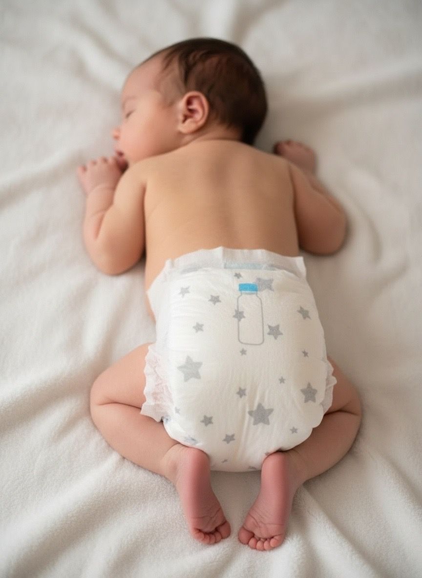 Bloomies Cotton Soft Night Diaper Pants - Size 6 - 15 kg - 32 Pcs