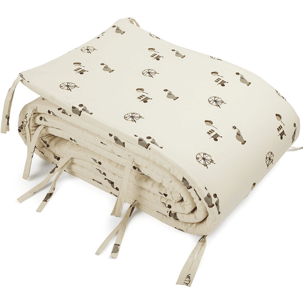 Maxims - Organic Baby Crib Bumper - Circus