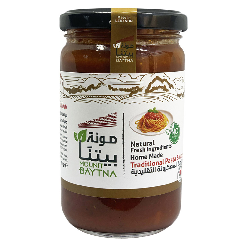 Mounit Baytna - Homemade Traditional Pasta Sauce - 350 gm