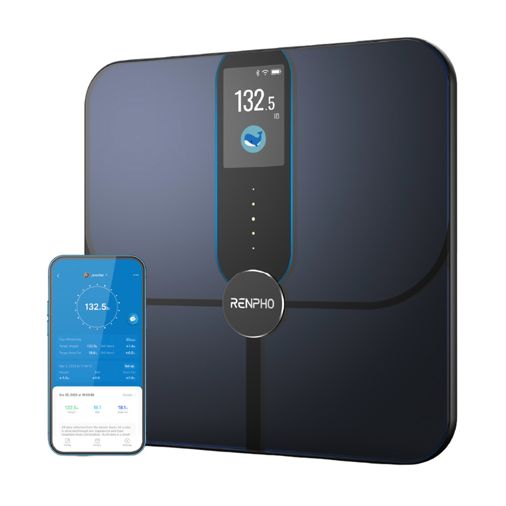 Renpho - Smart Scale Body Composition Scale - Black
