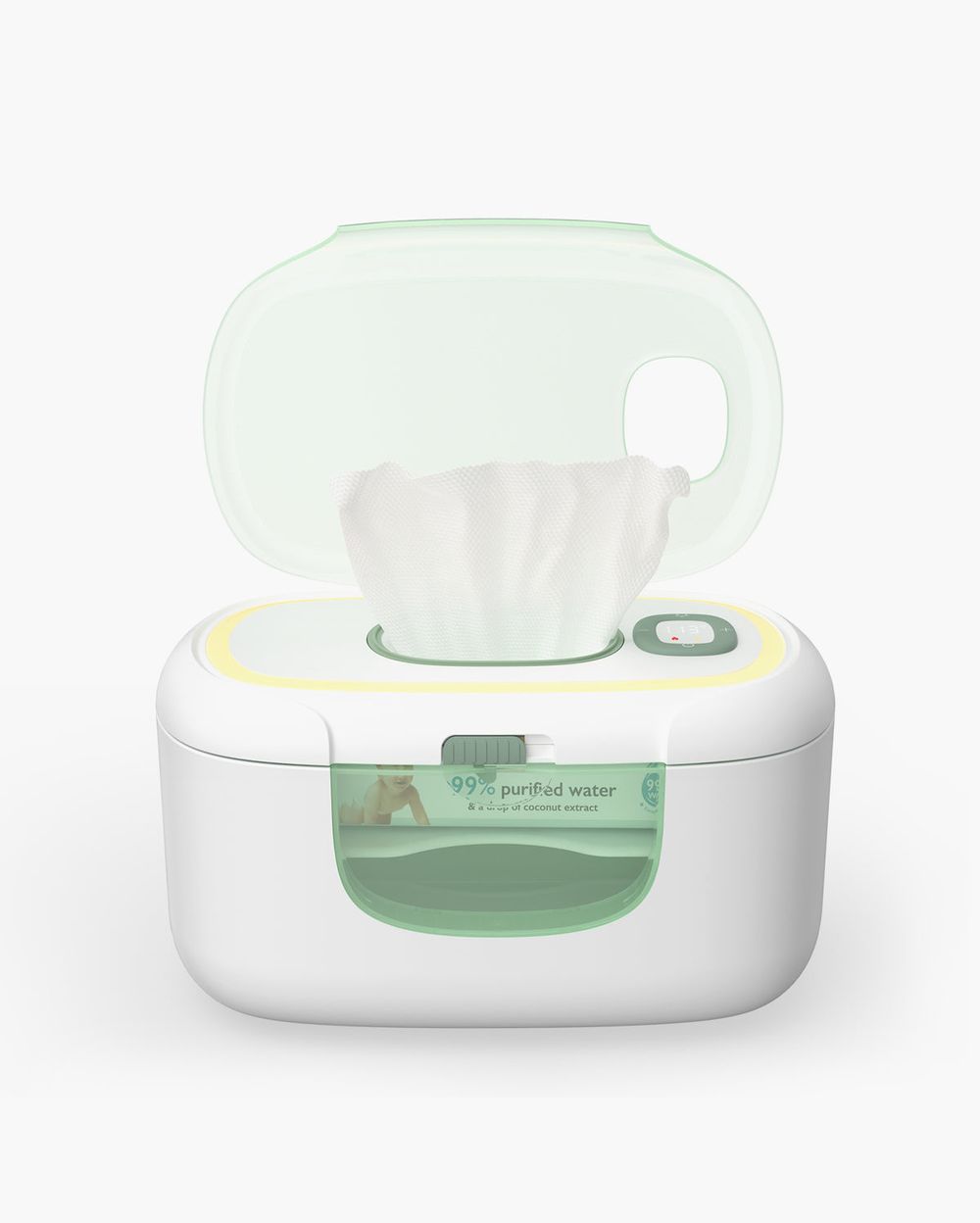 Momcozy - Large Capacity Baby Wipe Warmer - White