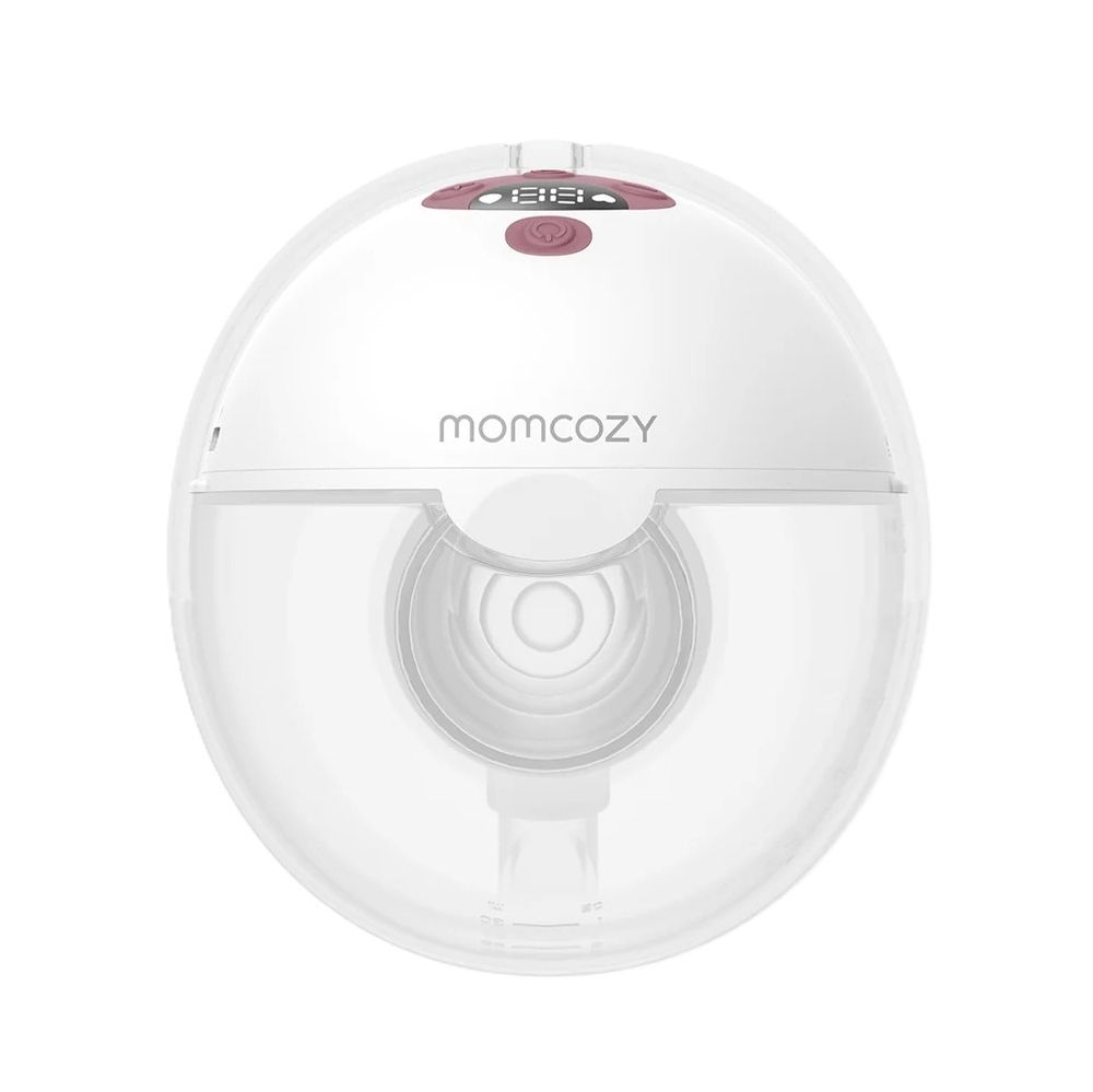 Momcozy - Wearable Single Breast Pump M5 - Maroon