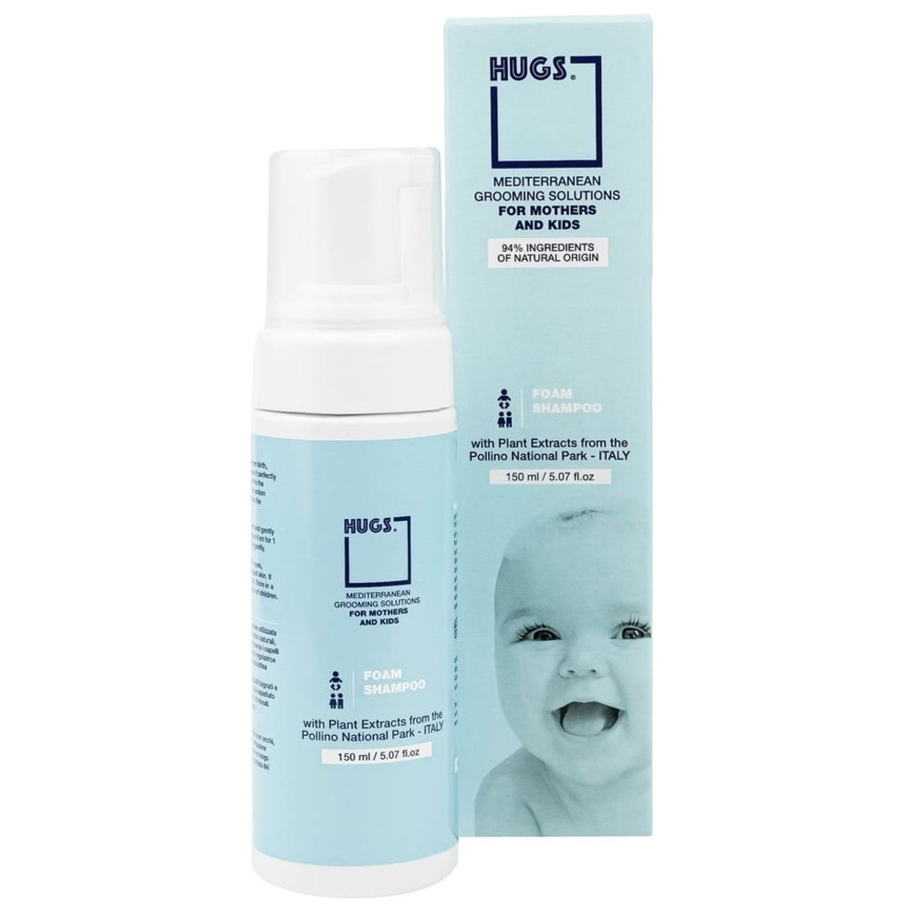 Hugs - Baby Foam Shampoo - 150 ml