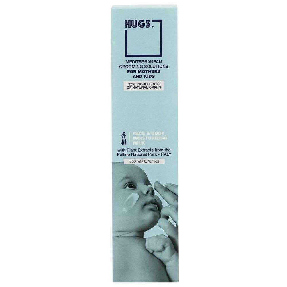 Hugs - Baby Face & Body Moisturizing Milk - 200 ml