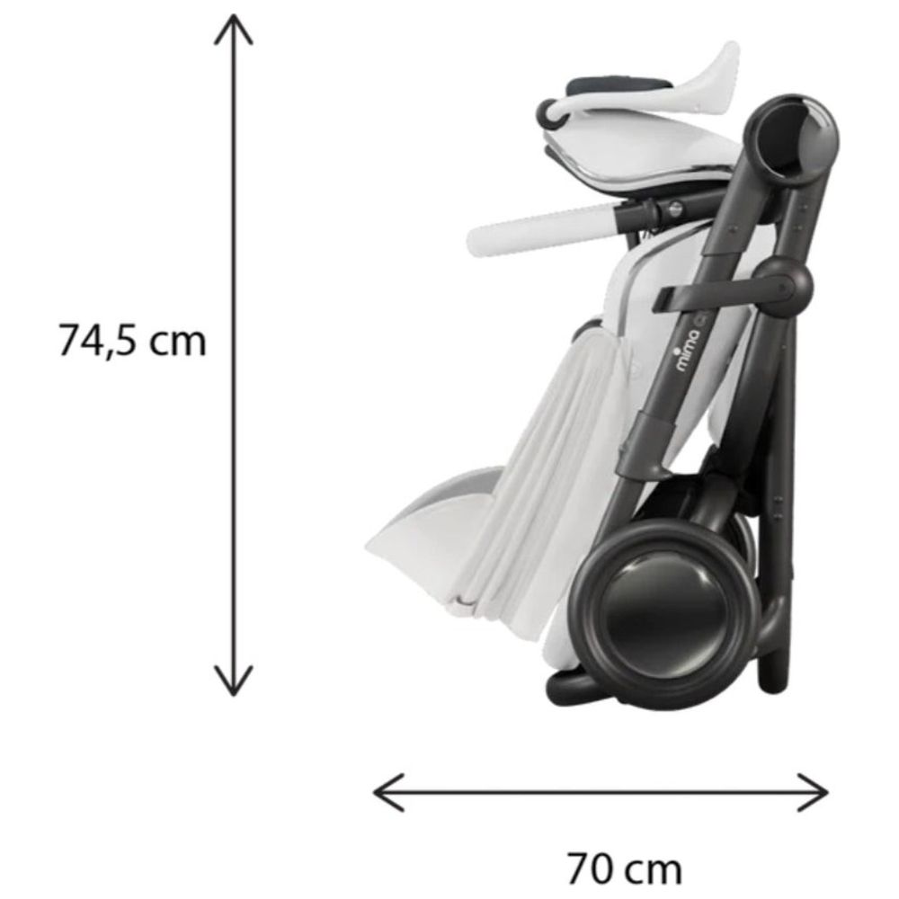 Mima - Creo Baby Stroller - White