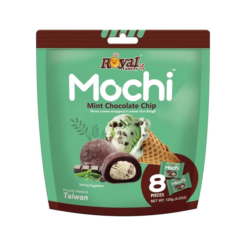 Royal Family - Mochi Mint Chocolate Chip - Pack of 8
