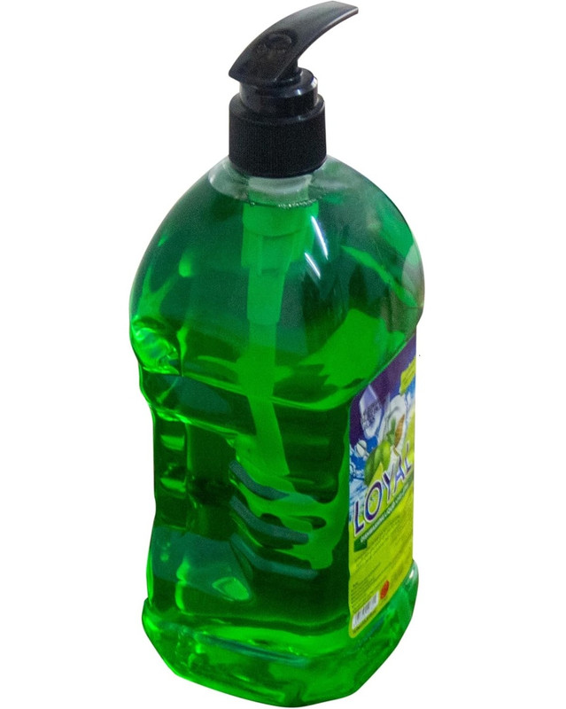 Loyal - Dishwashing Liquid - Lemon Zest & Forest Pine - Green - 1000 ml