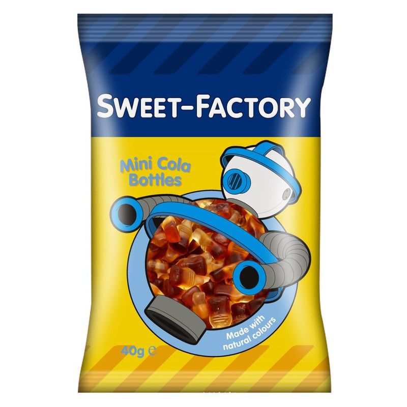 Sweet Factory - Mini Cola Bottles Gummies 40g