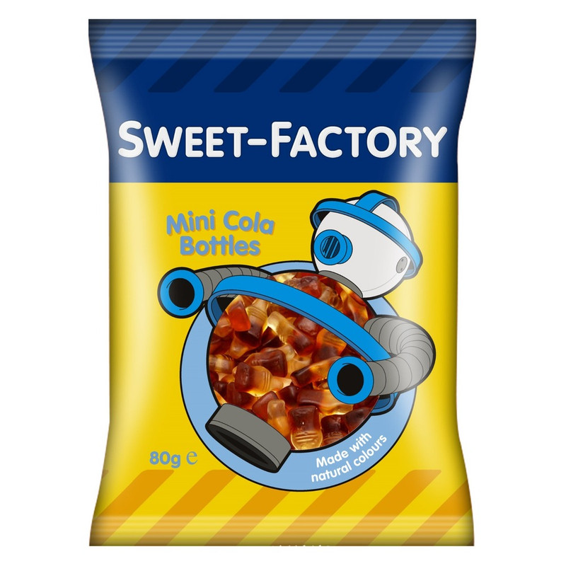 Sweet Factory - Mini Cola Bottles Gummies 80g