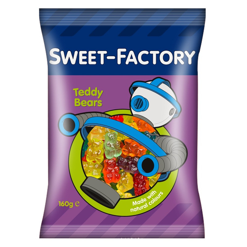 Sweet Factory - Teddy Bears Gummies 160g
