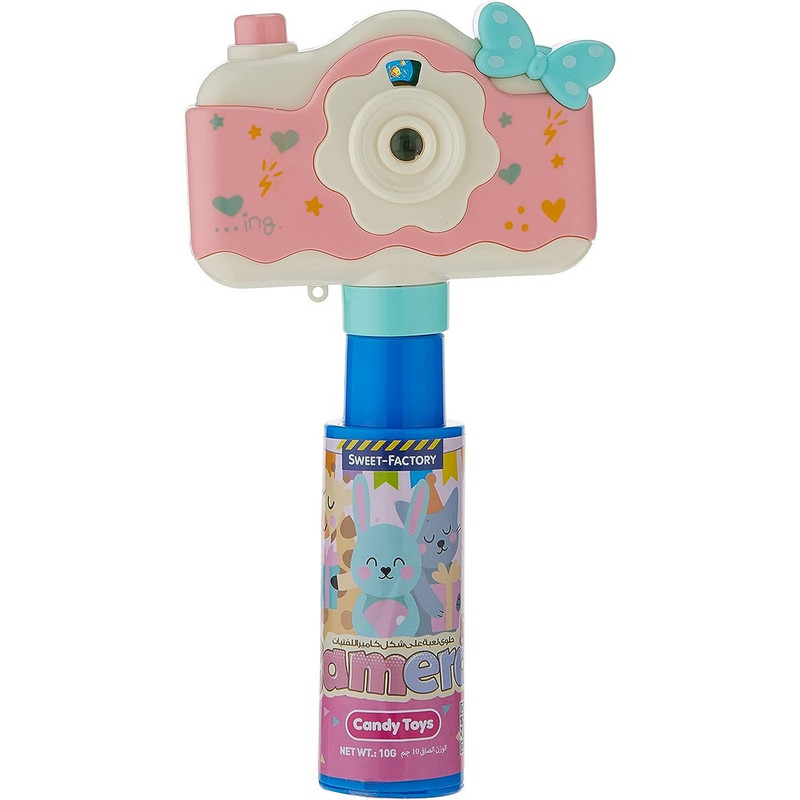 Sweet Factory - Camera Candy Toys For Girl 10g 1Pc - Color May Vary