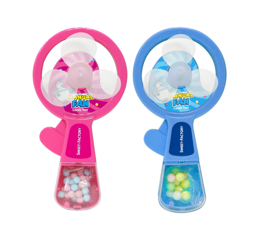 Sweet Factory - Manual Fan Candy Toys 5g 1Pc - Color May Vary
