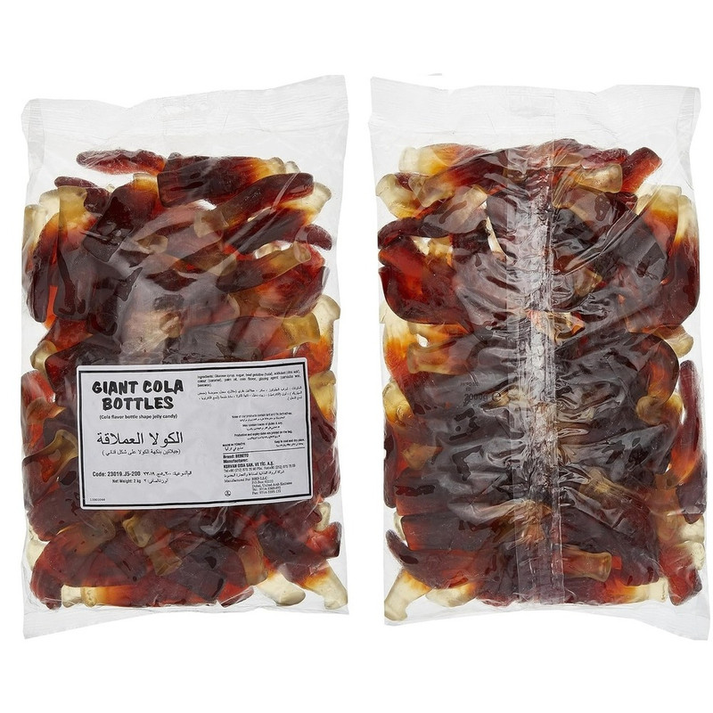 Sweet Factory - Giant Cola Bottles Jelly Candy 2Kg
