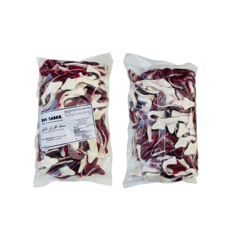 سويت فاكتوري – حلوى جيلاتينية على شكل سمكة قرش كبيرة – 2 كغ