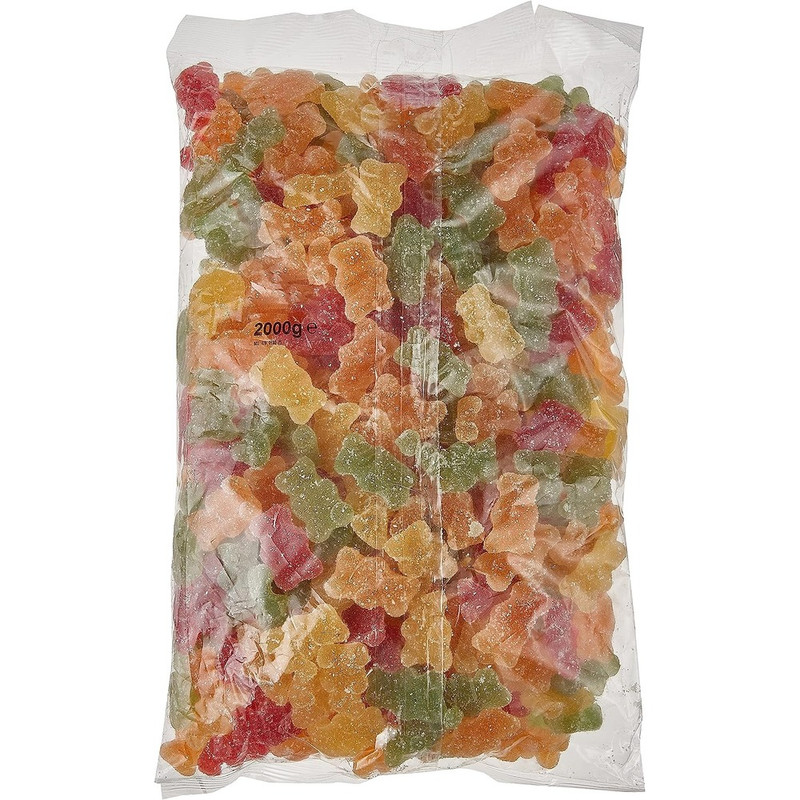 Sweet Factory - Sour Bears Jelly Candies 2Kg
