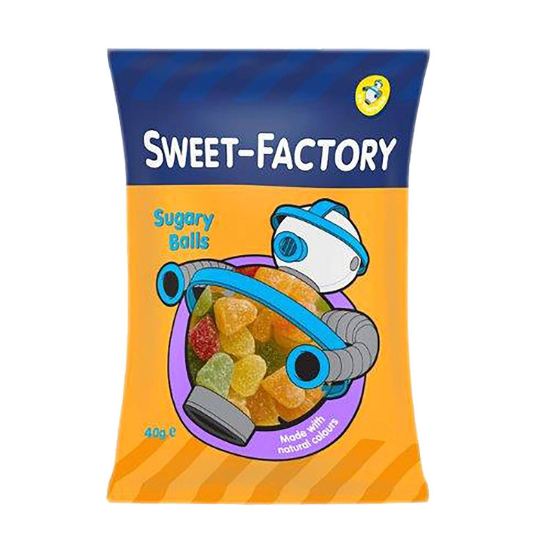 Sweet Factory - Sugary Balls Bite Sized 40g