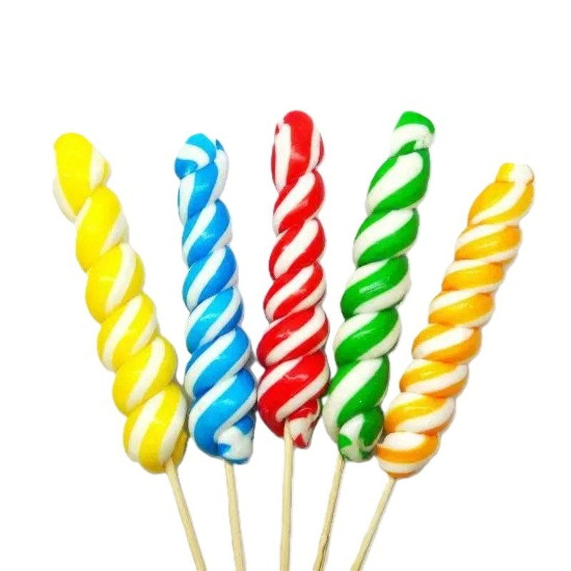 Sweet Factory - Color Spiral Lollipop 20g 1Pc - Color May Vary