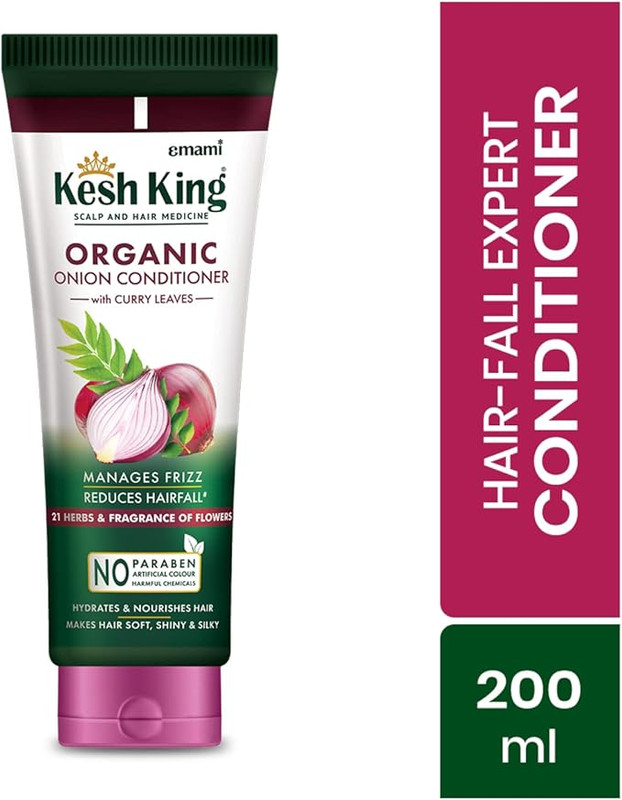 Kesh King - Organic Onion Conditioner With Curry Leaves - 200 ml