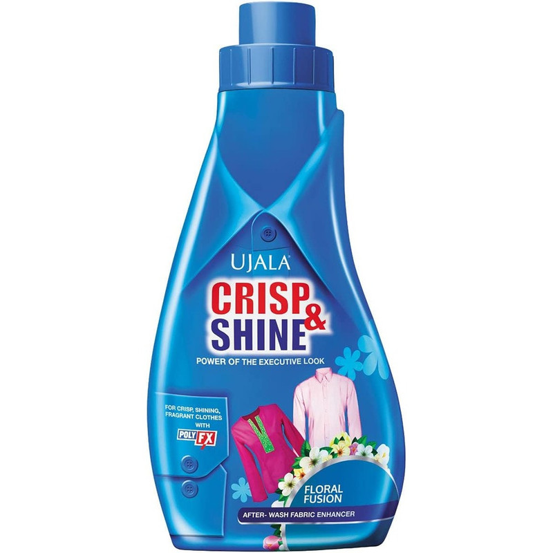 Ujala - Crisp & Shine After-Wash Fabric Enhancer - Floral Fusion - 200 gm