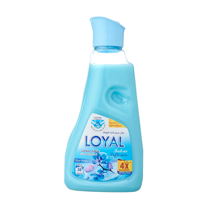 LOYAL - Fabric Softener & Freshener - Blue Petals - 750ml