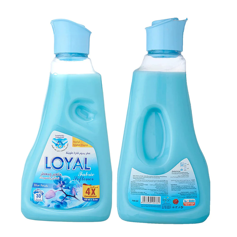 LOYAL - Fabric Softener & Freshener - Blue Petals - 750ml