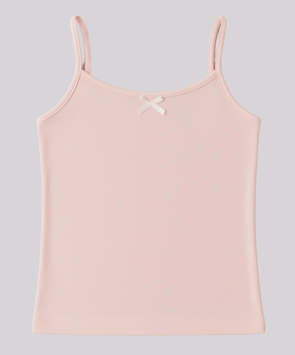 Genius - 3pc-Set - Girl's Soft Cotton Strap Vest - Multicolor