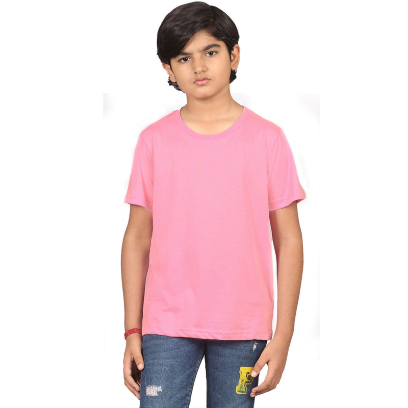 Nexgen Juniors - Boys' Round Neck Short Sleeves T-Shirt - Pink