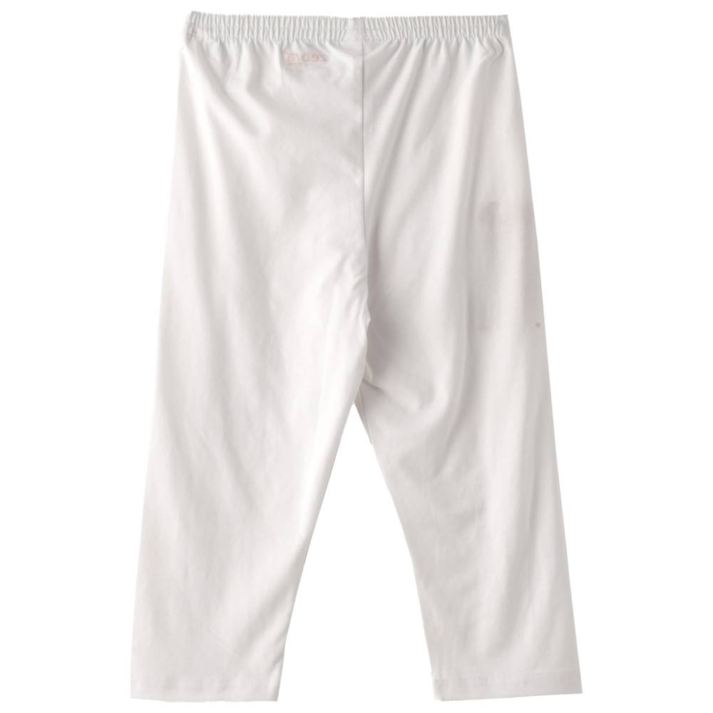 Nexgen Girls - Girl's Fully Elasticated Basic Leggings - White
