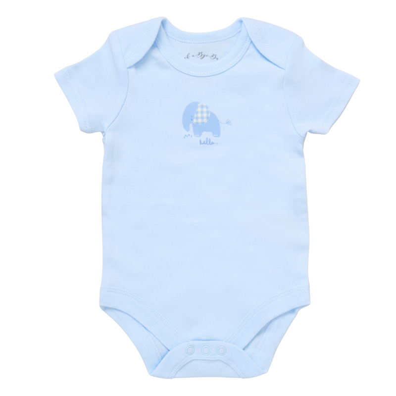 Rock A Bye Baby - 6pc-Set - Baby Boy' Hanging Gift Set - Baby Blue