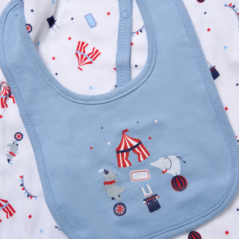 Rock a Bye Baby - Baby Boy 5 Pcs Hanging Gift Set - Blue