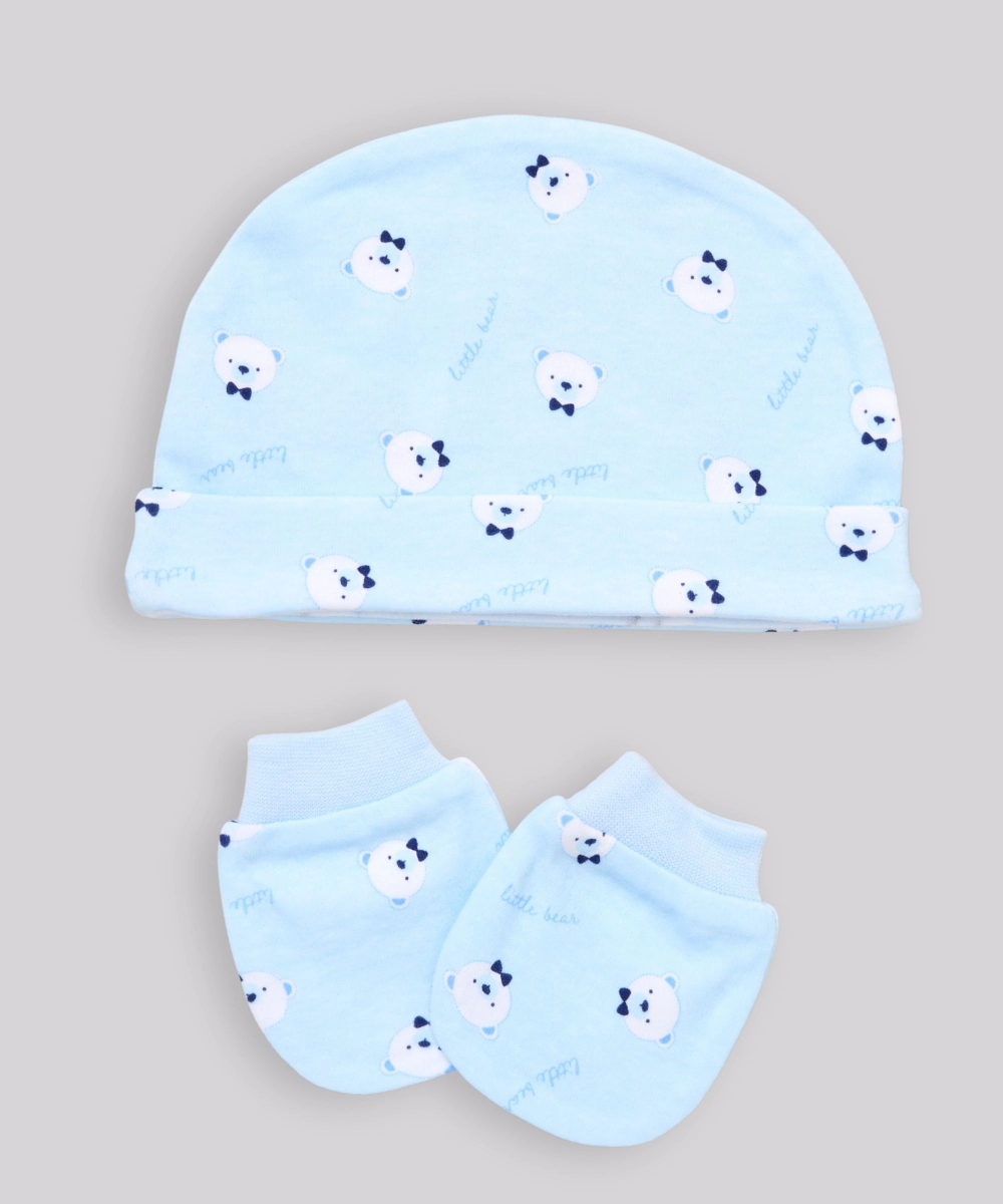 Rock A Bye Baby - 6pc-Set - Baby Boys' Hanging Gift Set - Baby Blue