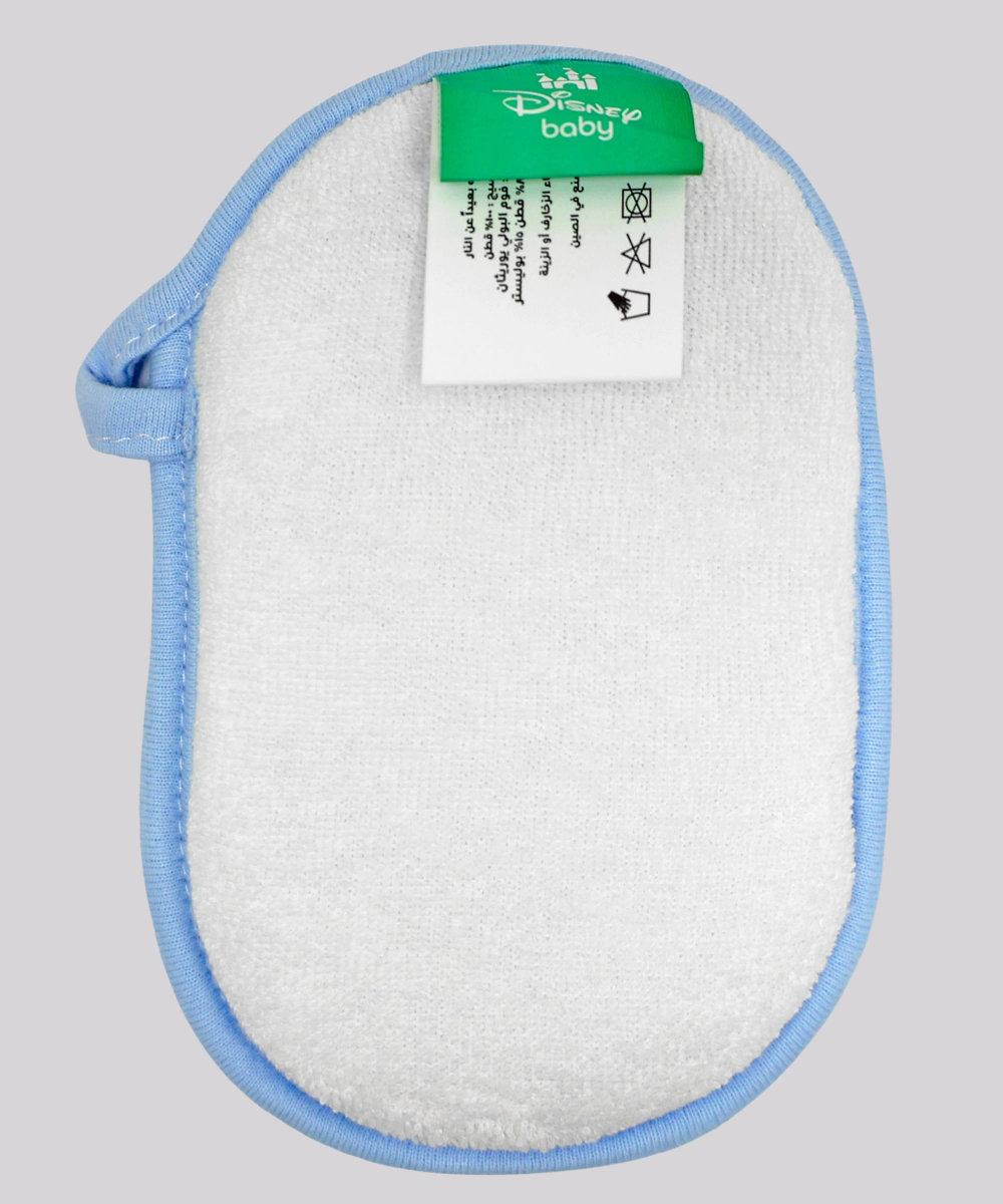 Mickey Mouse - Printed Baby Bath Sponge - Blue