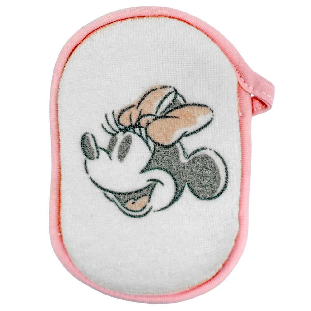 Minnie Mouse - Printed Baby Bath Sponge - Pink