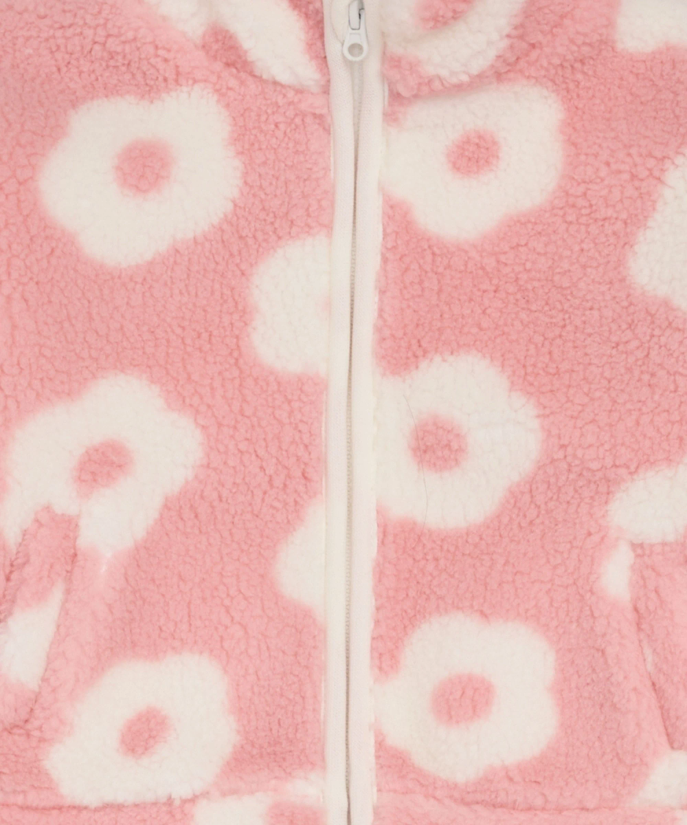 Lily & Jack - 3pc-Set - Baby Girl's Bodysuit, Pant & Jacket - Pink/White/Green