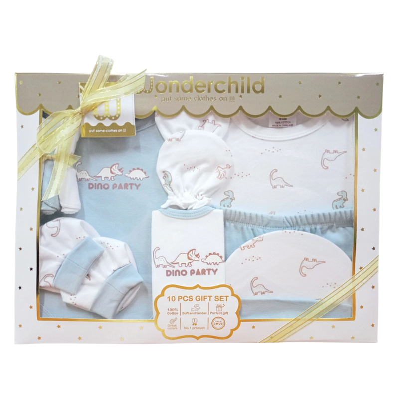 Wonderchild 10pc-Set Baby Girl Clothing Gift Blue