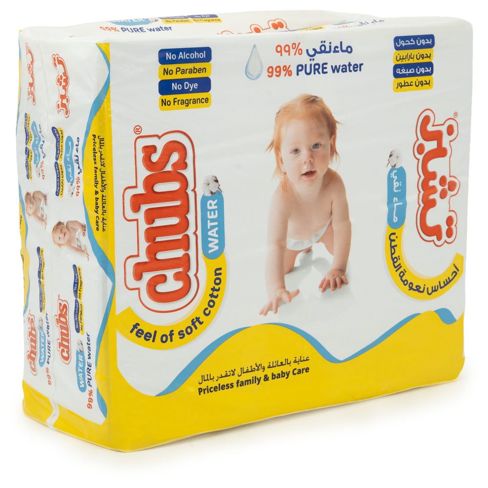 Chubs - Water Wet Wipes