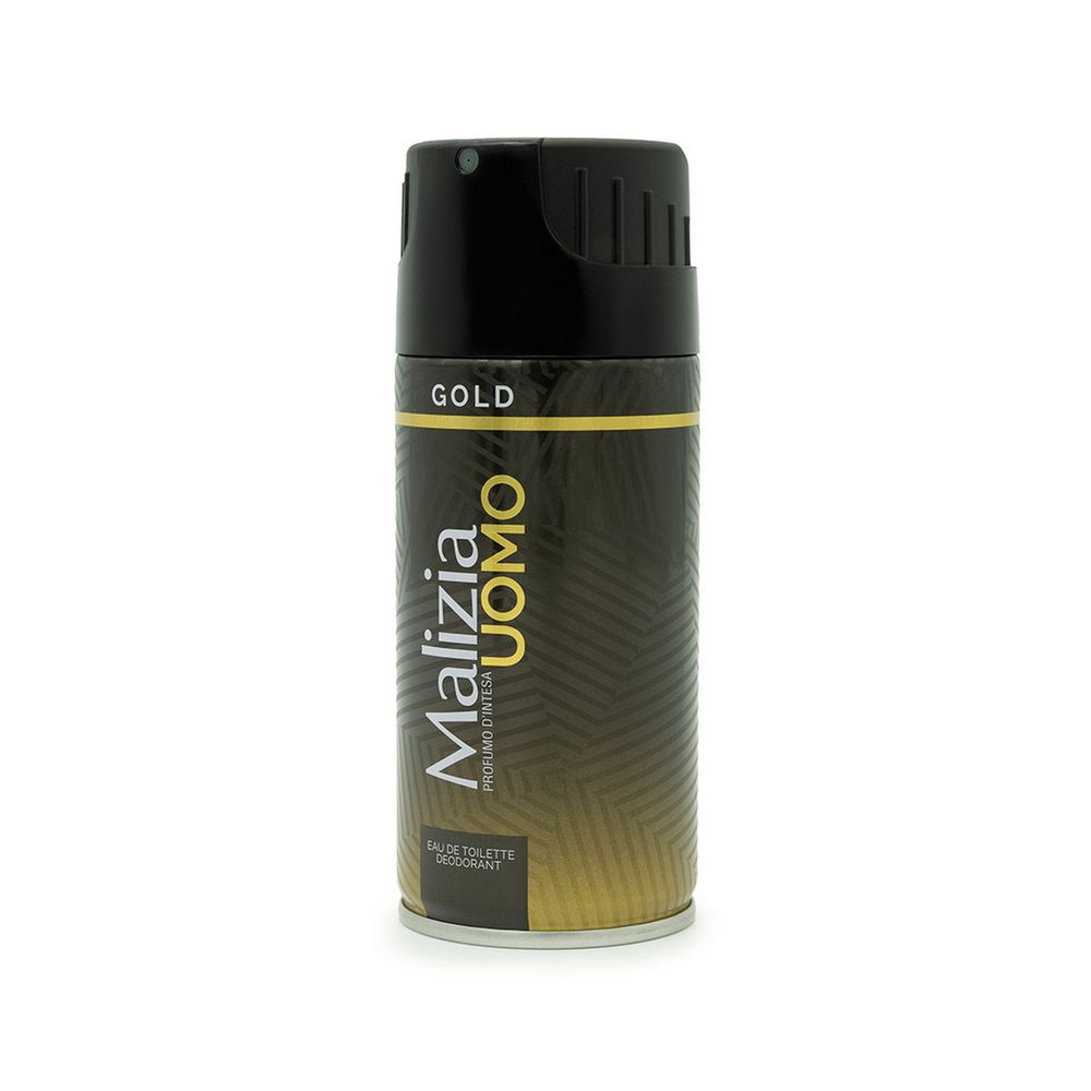 Malizia - Uomo Gold Mens Deodorant Spray - 150ml