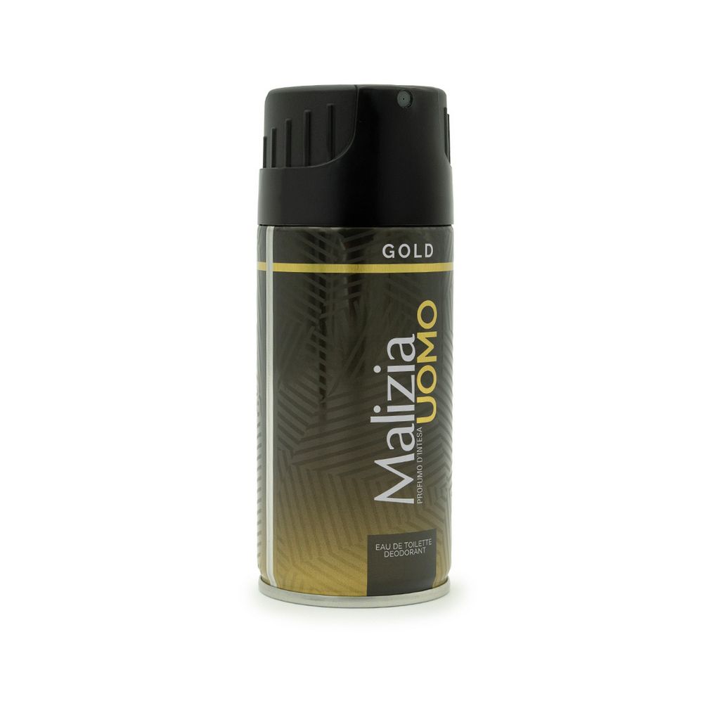 Malizia - Uomo Gold Mens Deodorant Spray - 150ml