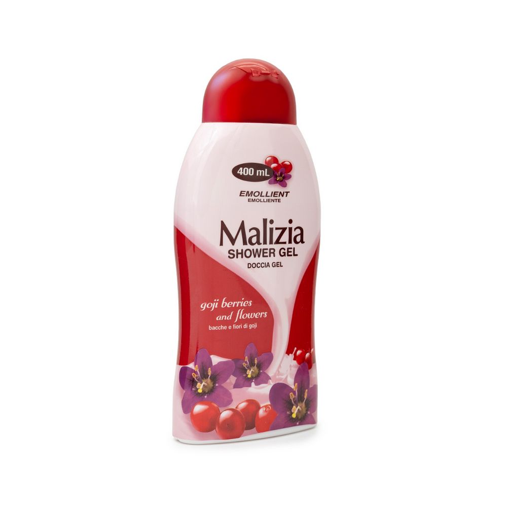 Malizia - Goji Berries & Flowers Mens Shower Gel - 400ml