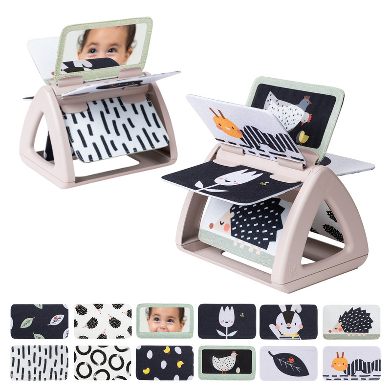 Taf Toys - Black & White Spinning Book