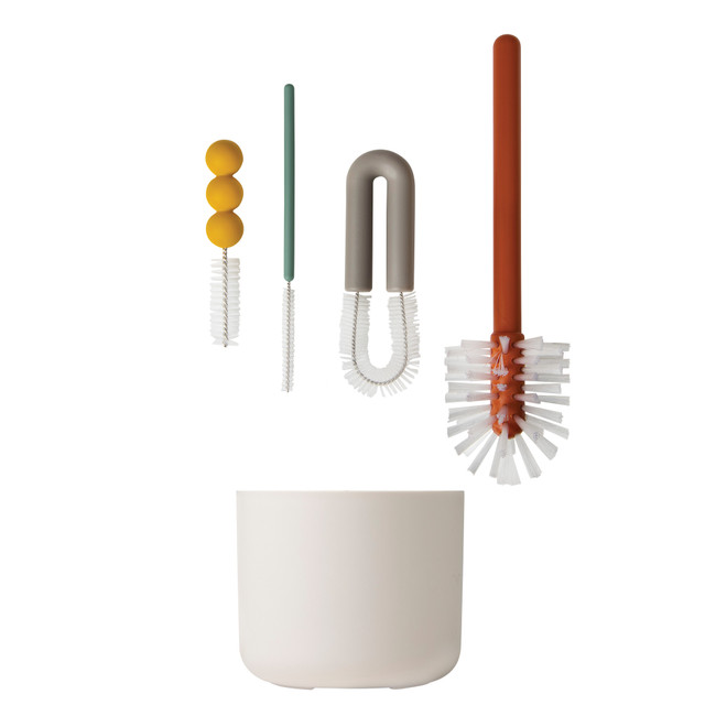 Boon - Mod Bottle Cleaning Brush Set - 3 Pcs