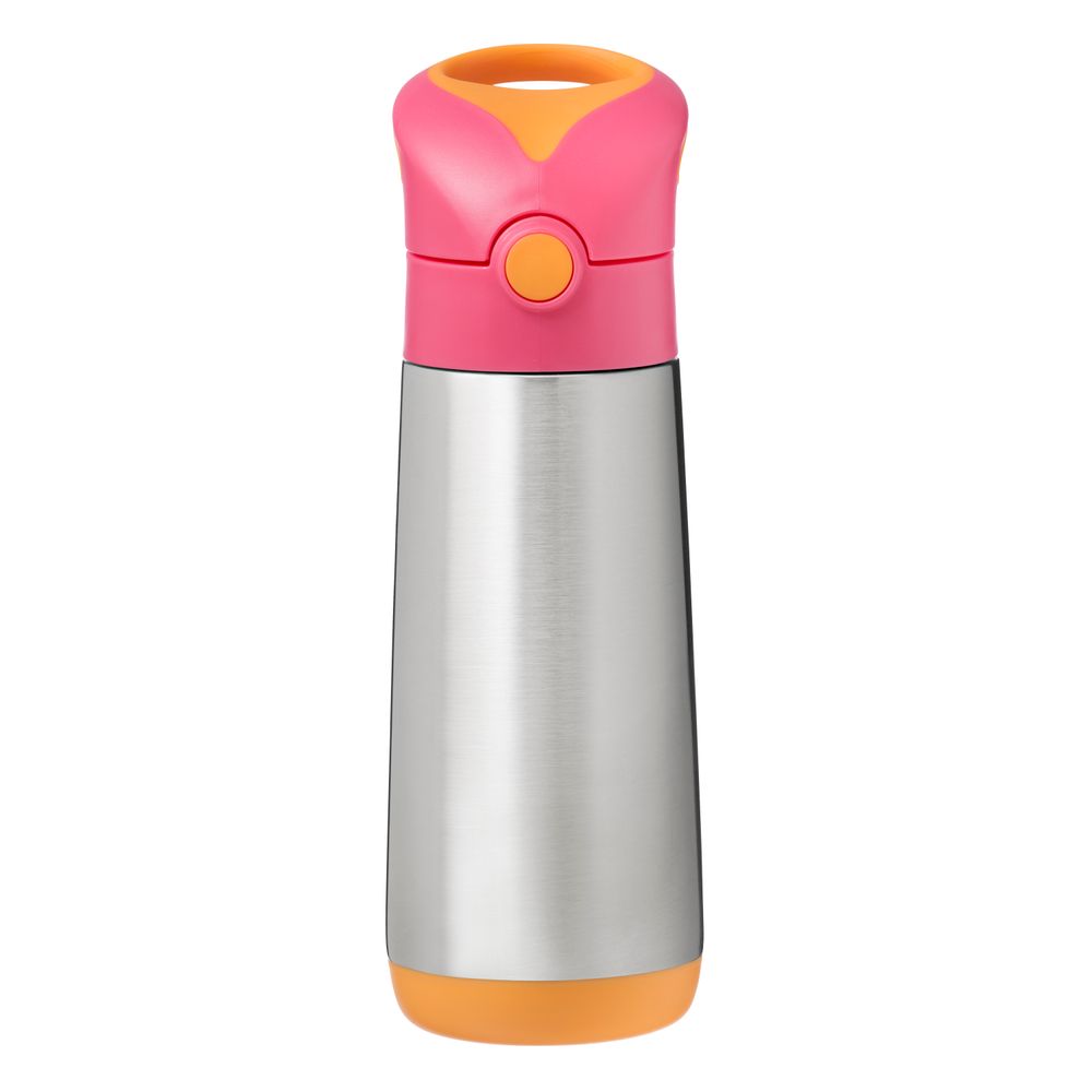 B.box - Hydratio Stainless Steel Drink Bottle - Strawberry Shake - 500ml