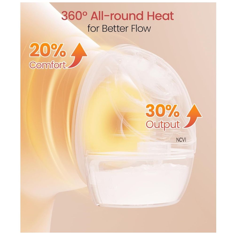 NCVI - Heated Breast Pump Hands Free