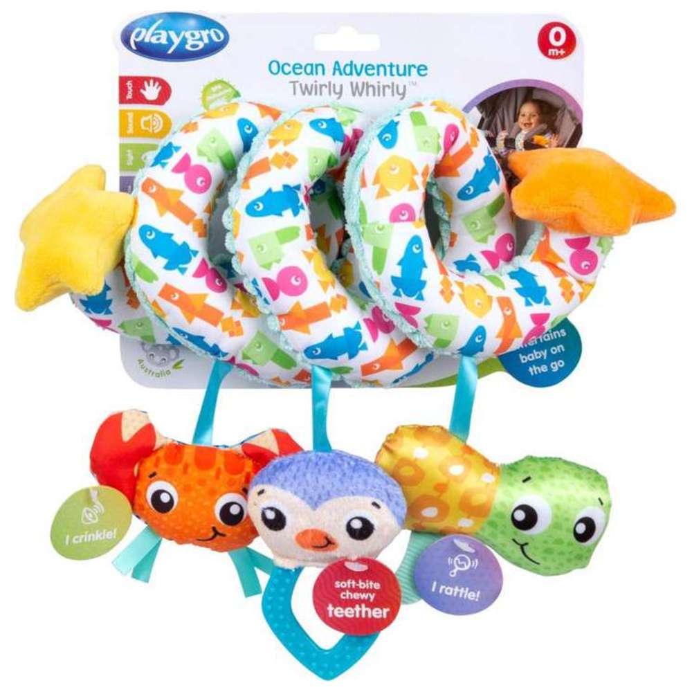 Playgro - Ocean Adventure Twirly Whirly Sensory Toy
